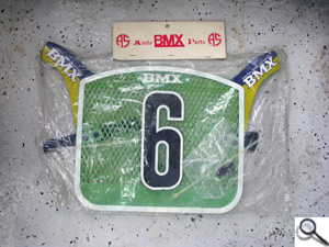 BMX-Nummernplatte